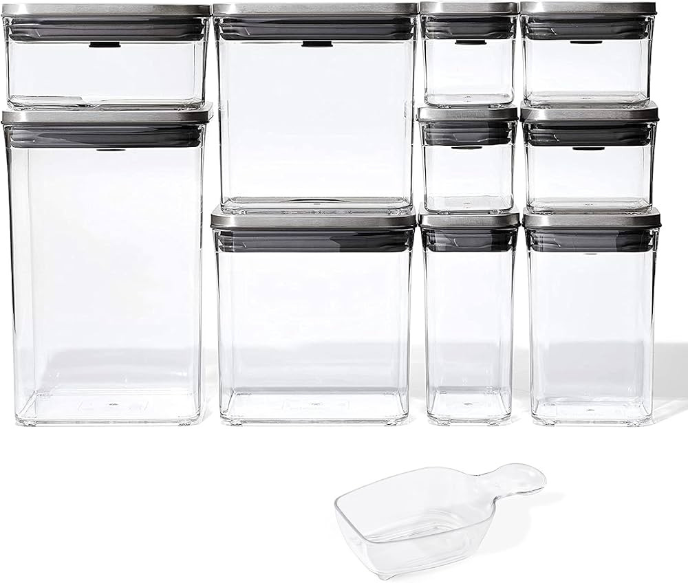 OXO SteeL 12-Piece POP Container Set | Amazon (US)
