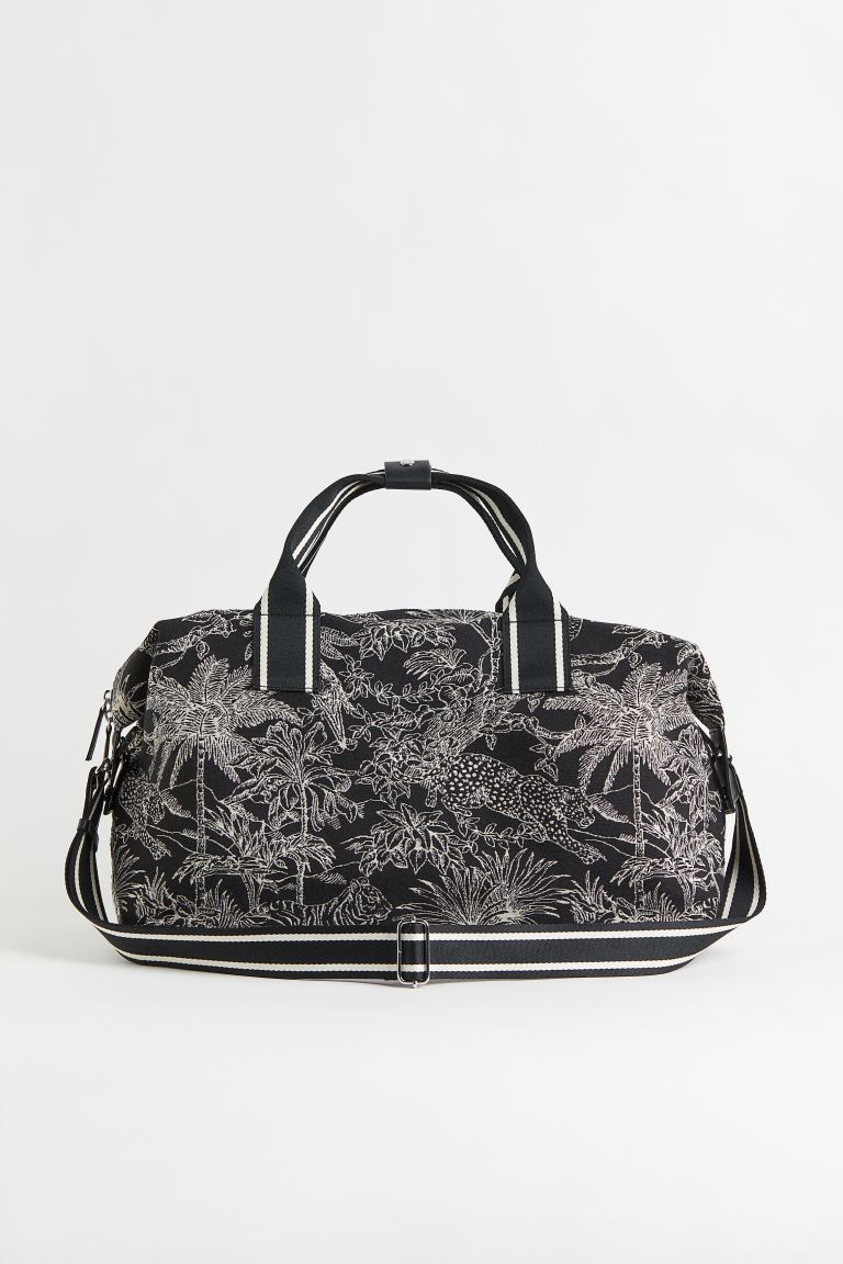 Jacquard-weave Weekend Bag | H&M (US)