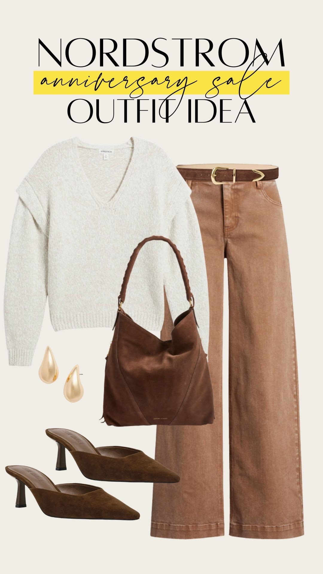 Perfect neutral fall outfit. Can be dressed up with kitten heels or dressed down with a white sneaker. 

#LTKWorkwear #LTKSaleAlert #LTKStyleTip
