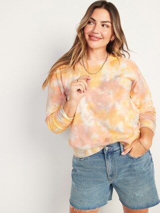 Vintage Specially Dyed Crew-Neck Sweatshirt for Women | Old Navy (CA)