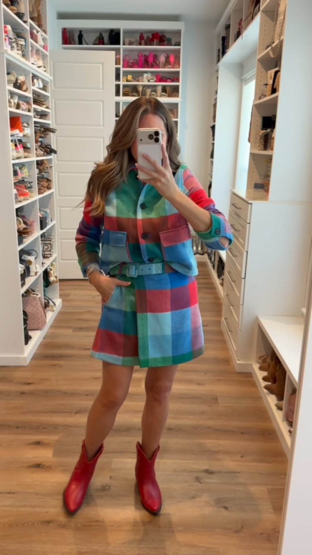 The cutest colorful plaid matching pieces from Walmart for the holidays! Wear them together or mix and match these with jeans and other items for so many outfit options! 

#LTKSeasonal #LTKHoliday #LTKStyleTip