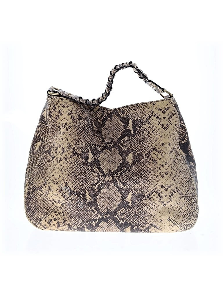 Talbots 100% Leather Animal Print Gold Brown Leather Shoulder Bag One size - 70% off | ThredUp (US)