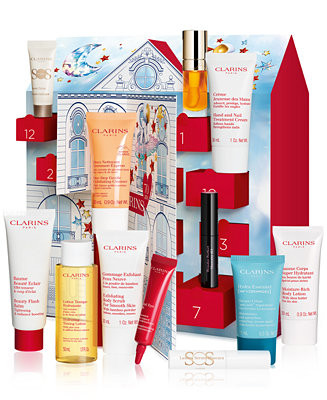 Clarins 12-Pc. Advent Calendar Skincare Set - Macy's | Macy's