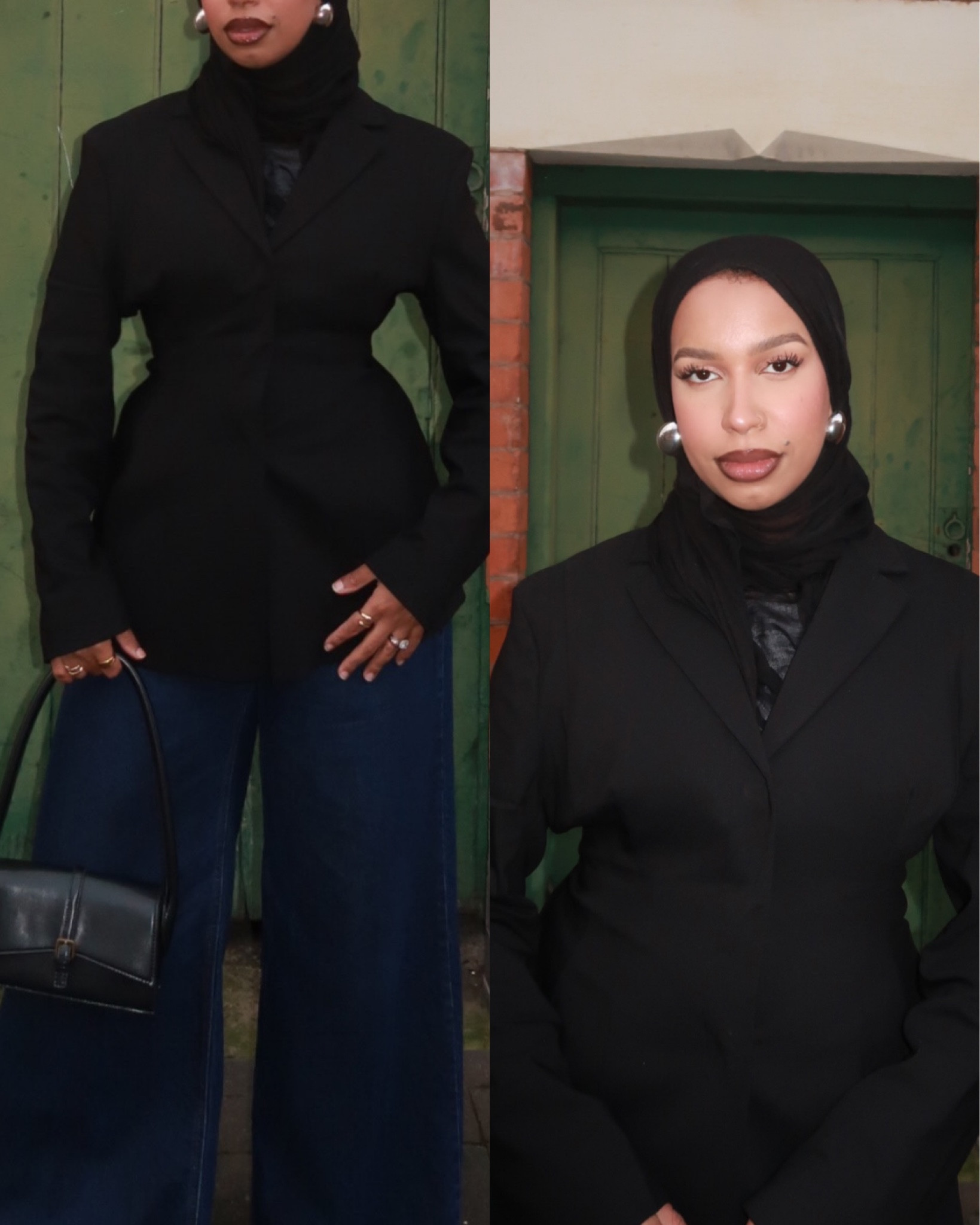  a sleek and polished look 🤍 (blazer from primark- Rita ora collection)