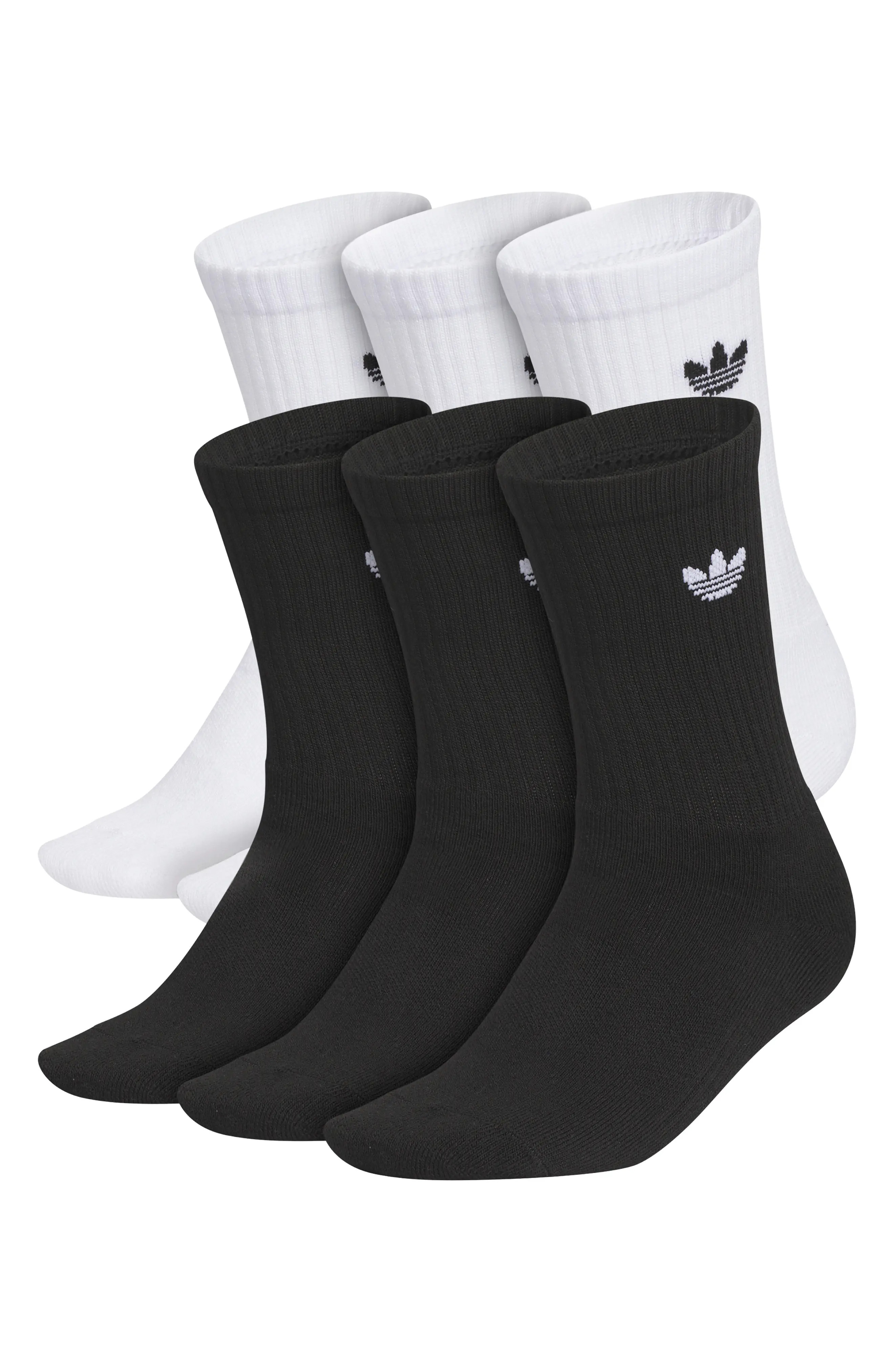 Kids' Originals Trefoil Assorted 6-Pack Crew Socks | Nordstrom | Nordstrom
