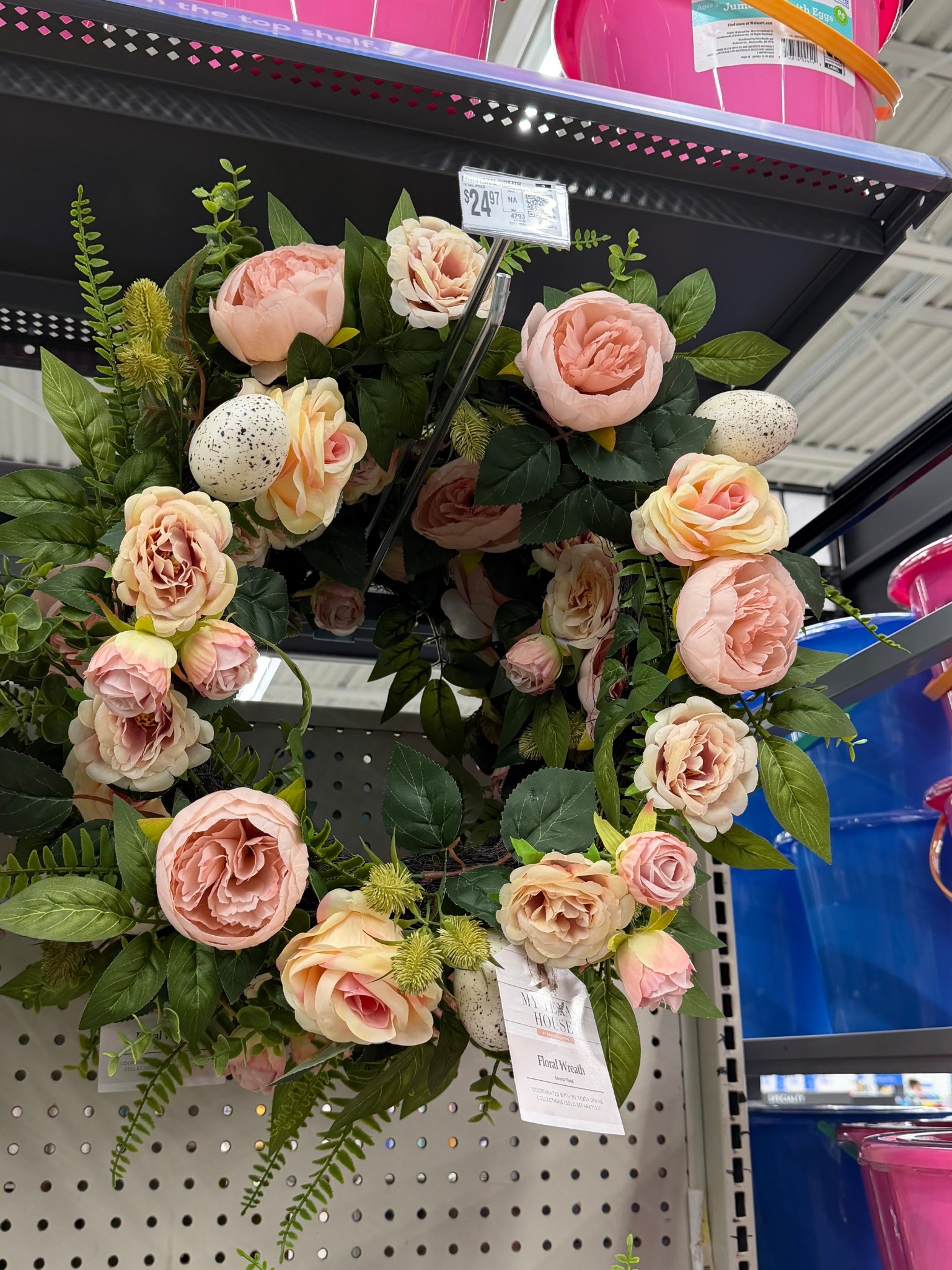 Spring finds while out shopping today 🌸
This floral wreath instantly caught my eye — the soft blush roses and greenery are perfect for welcoming spring into your home.

I love simple pieces like this that make decorating easy and timeless.

If you’re starting to decorate for spring, this one is such a beautiful option!

#LTKSeasonal #LTKvlog #LTKHome