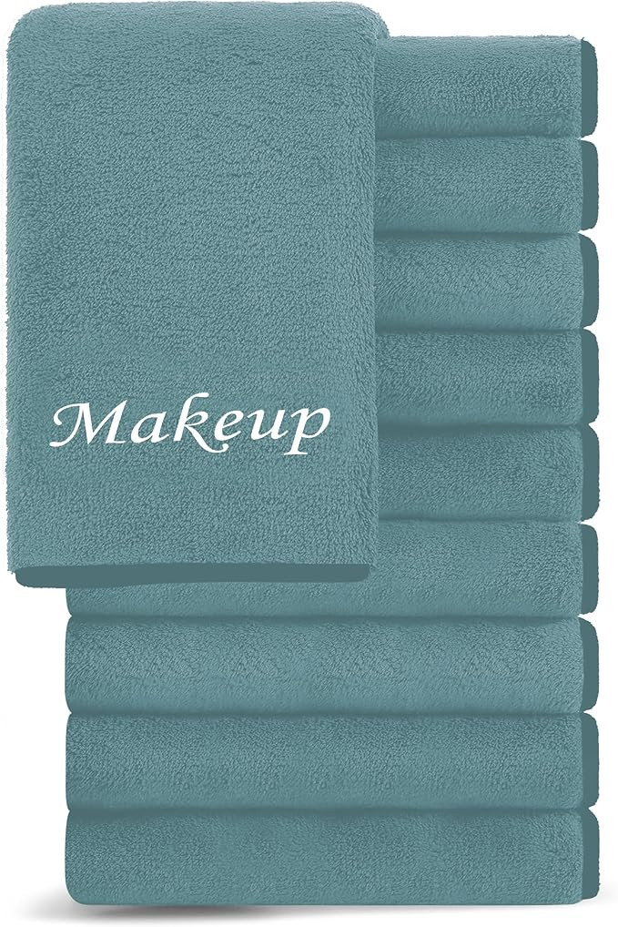 Cosy Family 10 Pack Makeup Remover Wash Cloths - Soft Microfiber Fingertip Facial Cleansing Cloth... | Amazon (US)