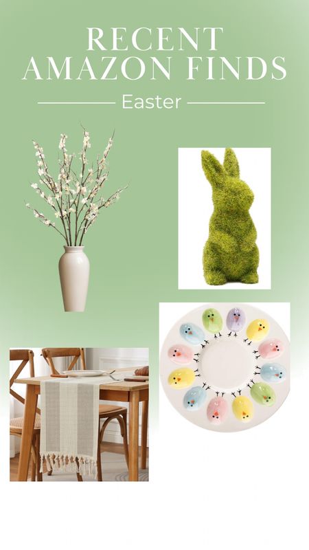 Almost time to decorate for spring and Easter! These are some recent Amazon finds! 

#LTKSeasonal #LTKSpringSale #LTKhome