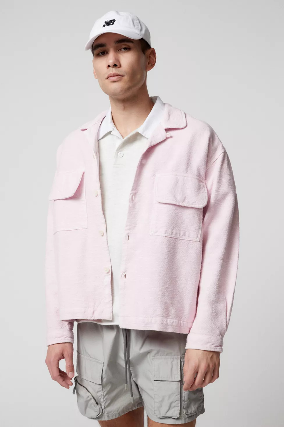 Standard Cloth Textured Shirt Jacket | Urban Outfitters (US and RoW)