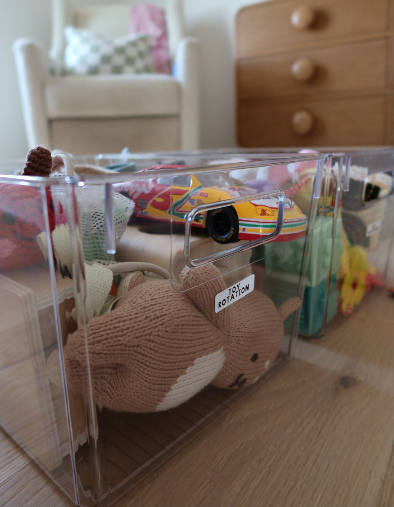 Toy organization from Amazon. We do a weekly toy rotation and this is how I store the items I pull from  

#LTKHome #LTKSaleAlert #LTKFamily