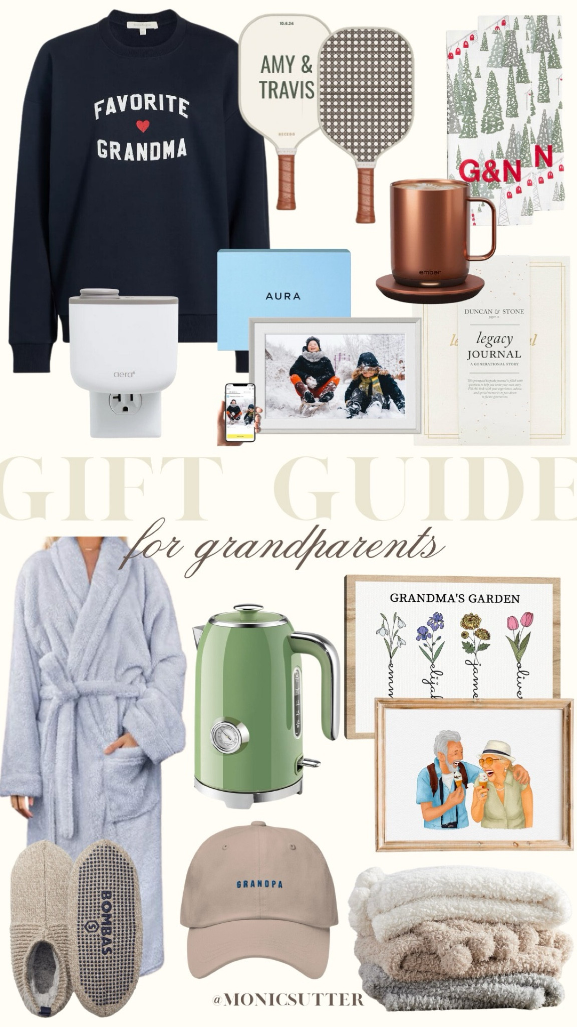 Gift Guide for the Grandparents! Any Grandparent would love these ideas!!

Gift Guide, Christmas Ideas, Christmas Wish List, Holiday Gifts Ideas, Gift for Grandparents, Grandparent Ideas

#LTKGiftGuide #LTKHoliday #LTKSeasonal