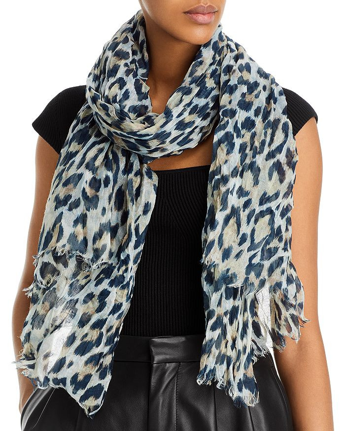 Sustainable Leopard Crinkle Wrap | Bloomingdale's (US)