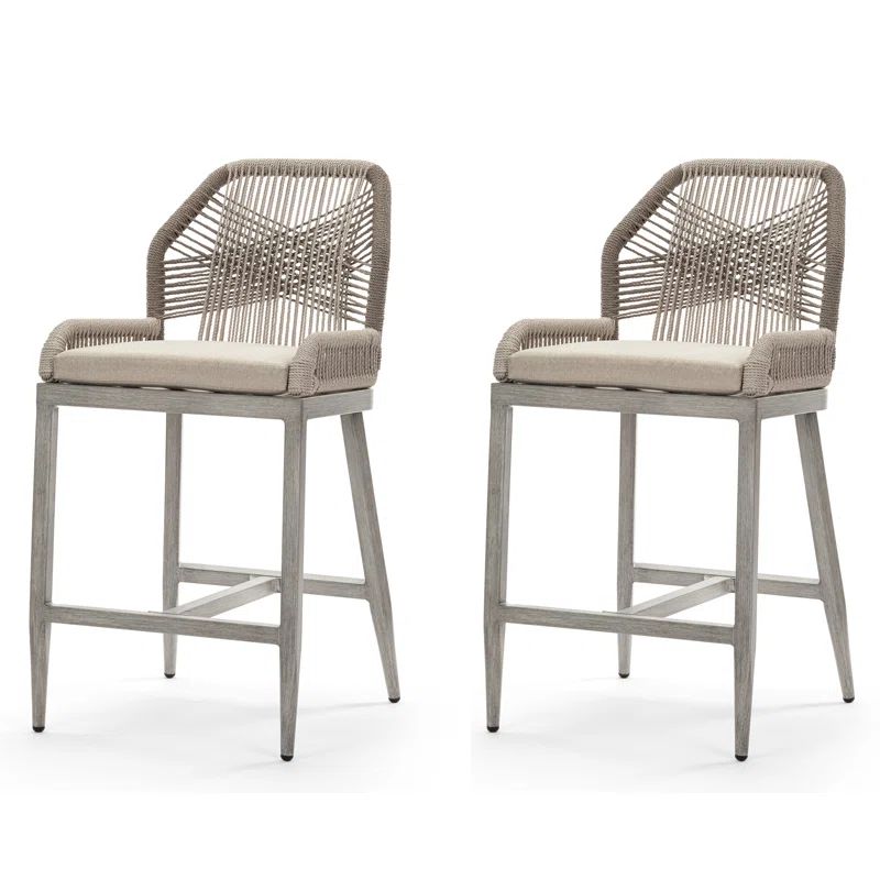 Lamontagne Counter Stool with Metal Frame | Wayfair North America