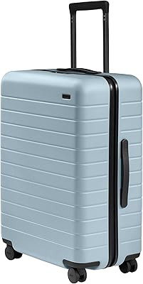 Away Amazon Exclusive Medium Checked Luggage - 26-Inch Lightweight Hardside Suitcase with Custom ... | Amazon (US)