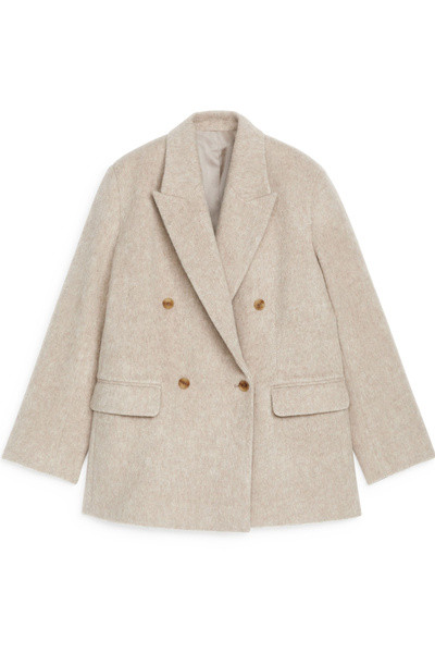 Brushed Wool Blazer | Arket UK