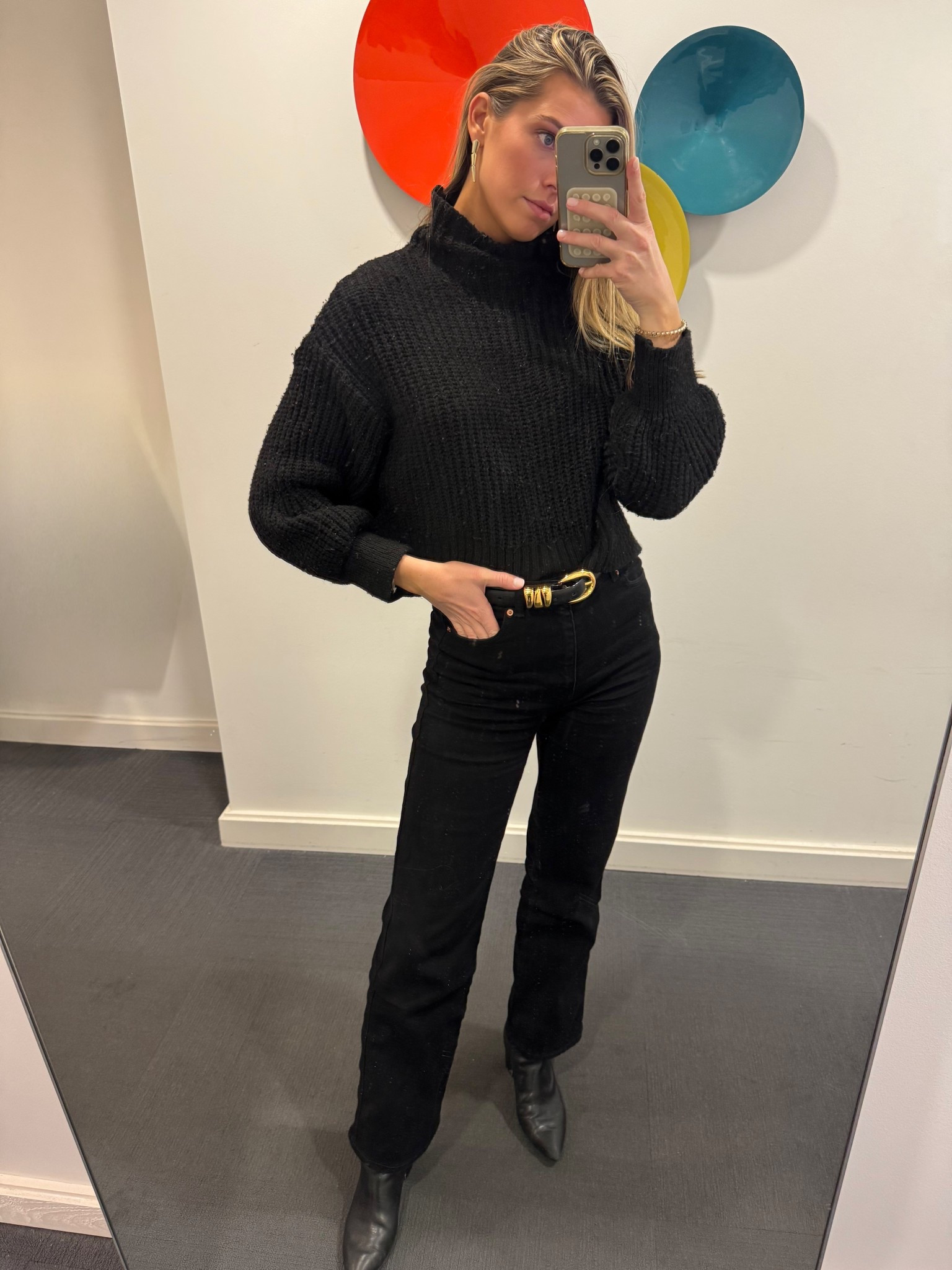 Earrings- Melinda Maria 
Turtleneck- older H&M

#LTKFindsUnder100 #LTKootd #LTKFindsUnder50