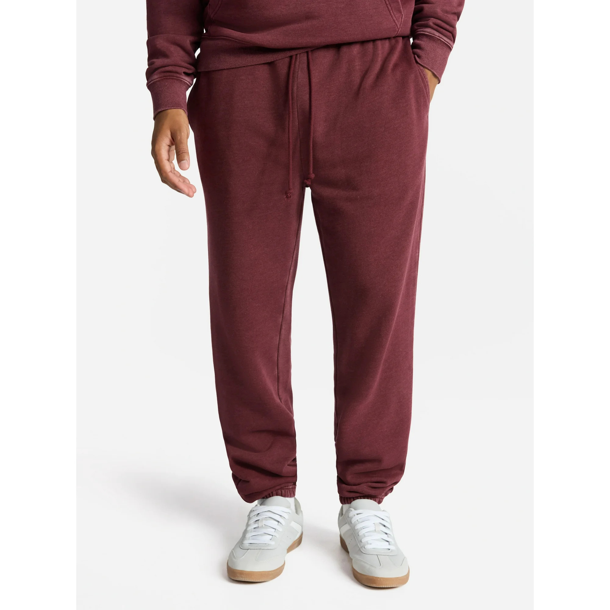 No Boundaries Soft Fleece Jogger Pants, 30'' Inseam, Men's & Big Men's - Walmart.com | Walmart (US)
