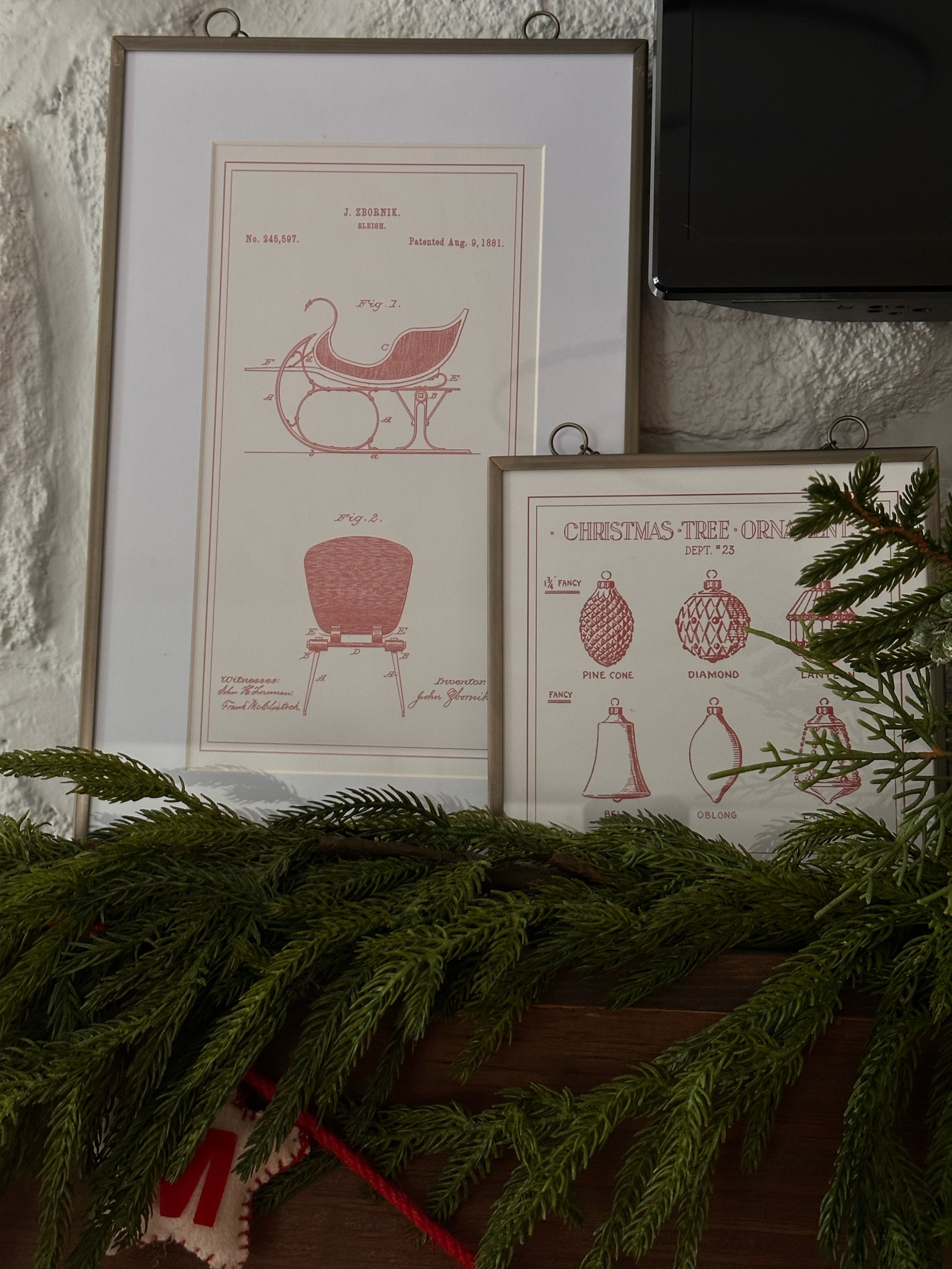I love my blueprint Christmas sleigh and ornaments! Amazon and Etsy have the cutest version that you can pair with a vintage frame!!!

#LTKHoliday #LTKHome #LTKSeasonal