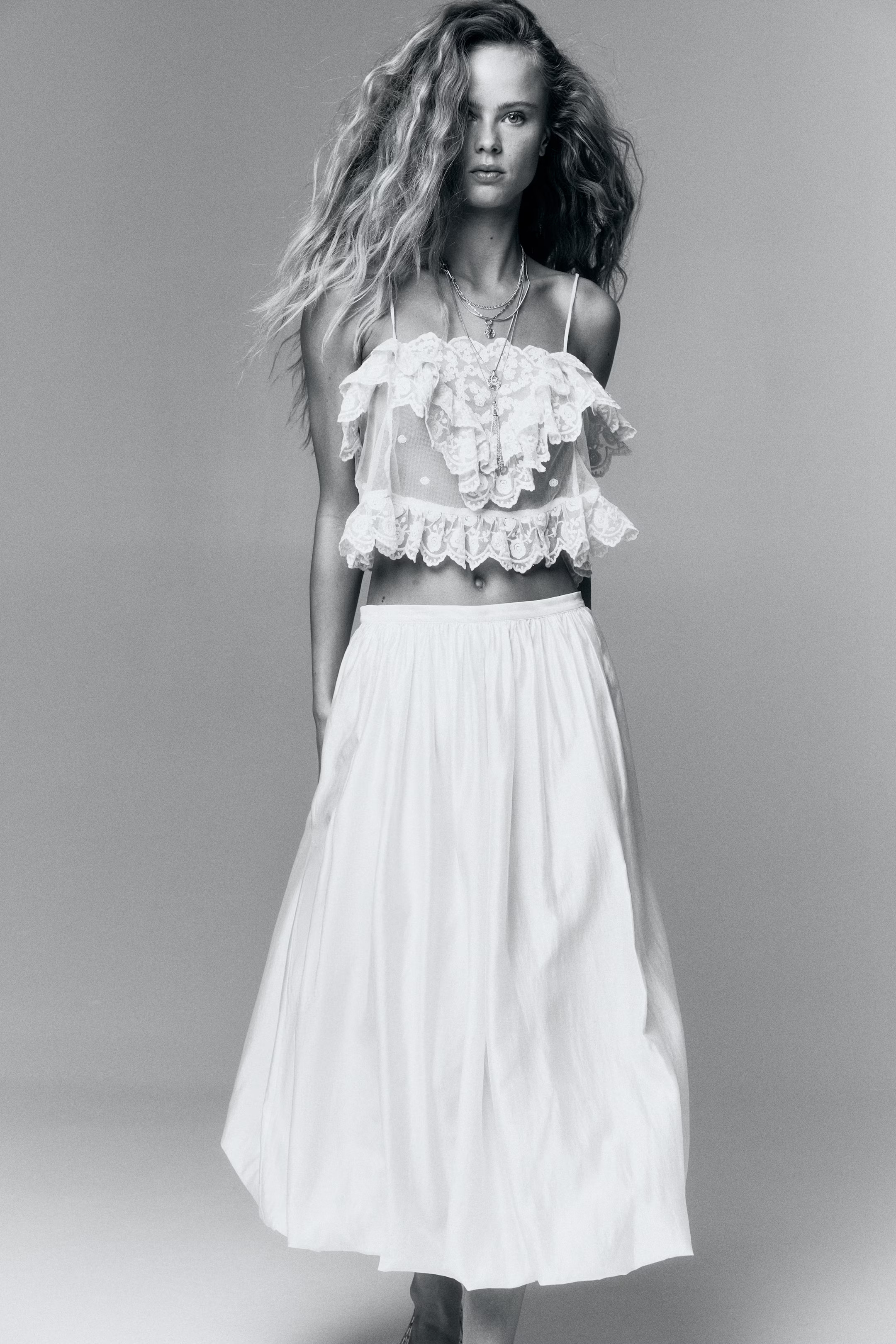 Bubble-Hem Skirt | H&M (US + CA)