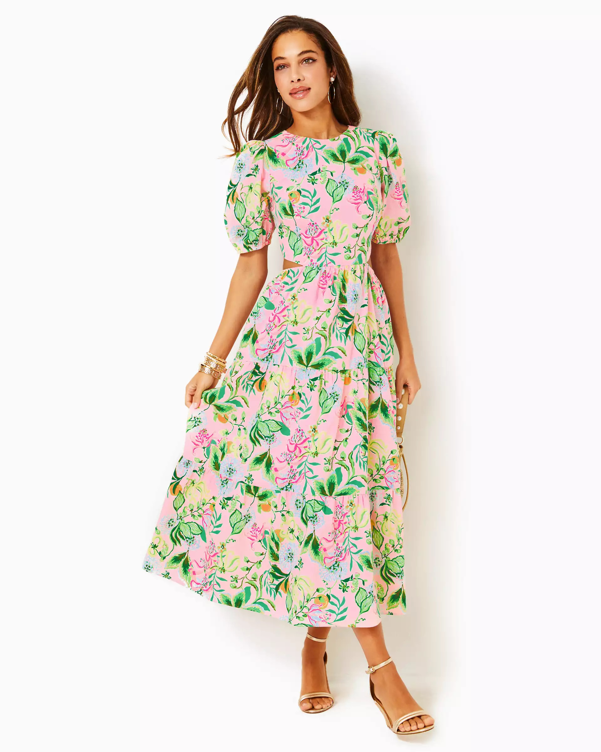 Lyssa Cotton Midi Dress | Lilly Pulitzer | Lilly Pulitzer
