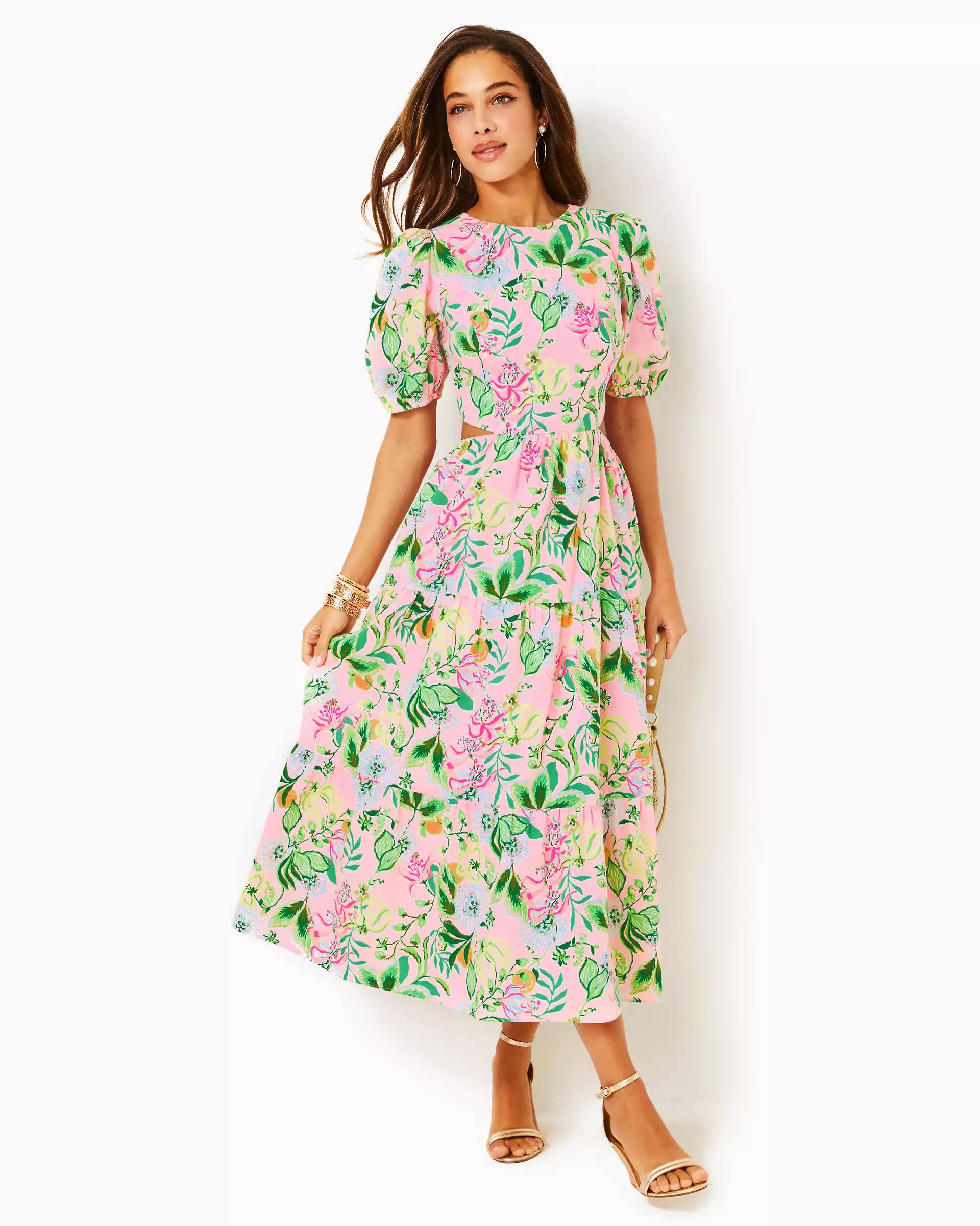 Lyssa Cotton Midi Dress | Lilly Pulitzer