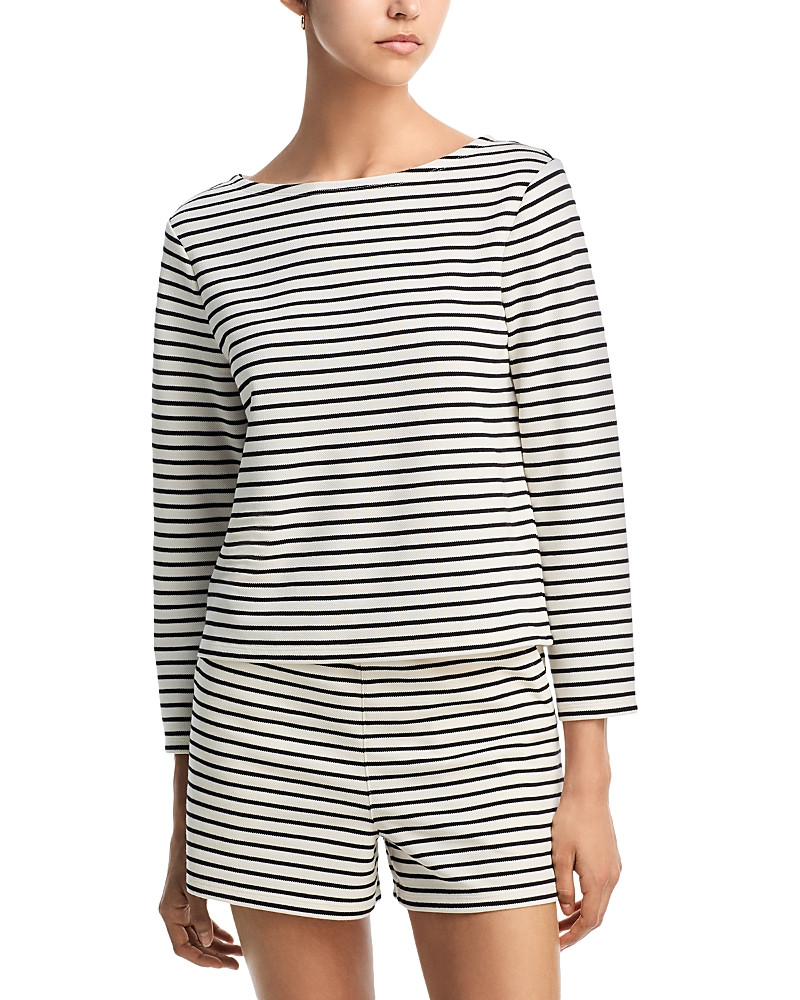 Veronica Beard Hovey Striped Top | Bloomingdale's (US)