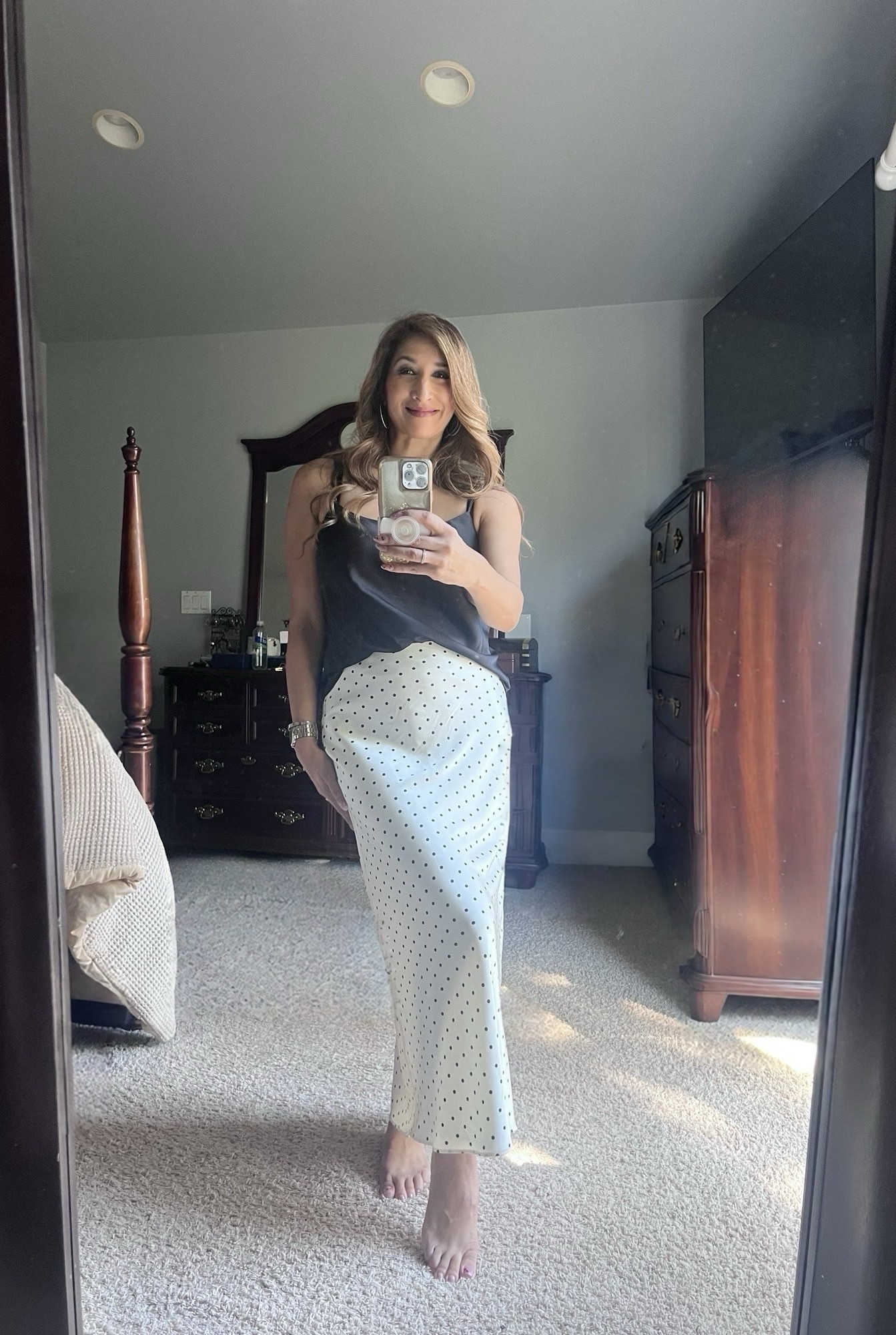 Satin with polka dots

#LTKOver40 #LTKSeasonal #LTKMothersDay