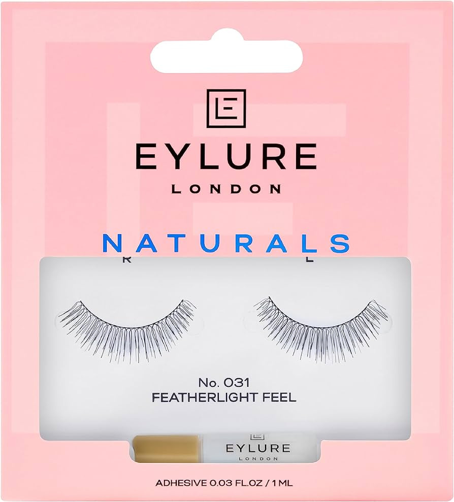 Eylure Naturals No. 031 Reusable Eyelashes, Adhesive Included, 1 Pair | Amazon (US)