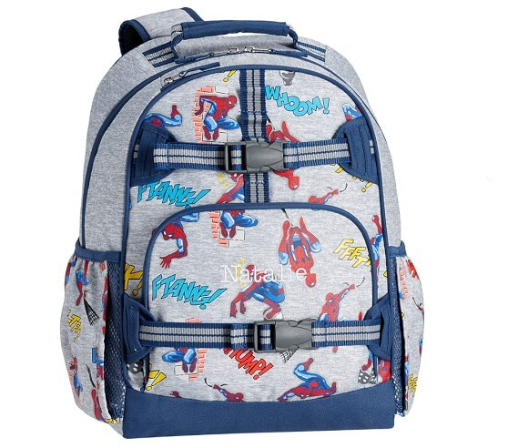 Mackenzie Marvel Glow-in-the-Dark Spider-Man Backpacks | Pottery Barn Kids