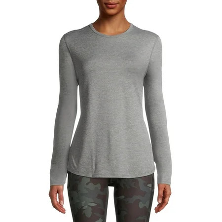 Athletic Works Women's Active Long Sleeve Performance T-Shirt | Walmart (US)