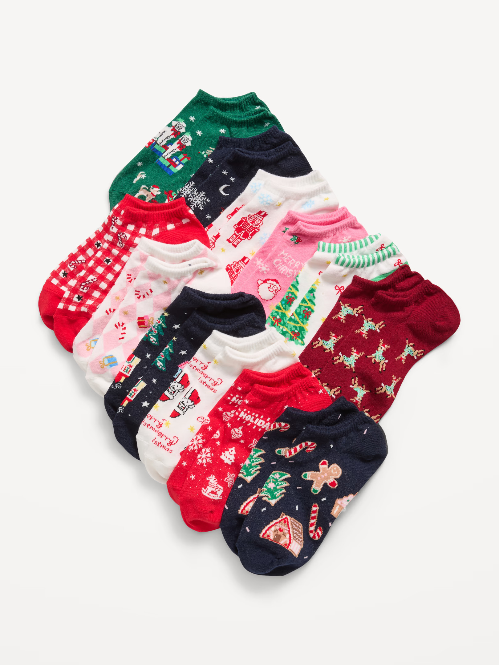 Ankle Socks 12-Pack For Women | Old Navy (US)