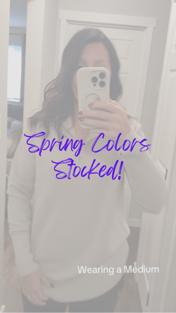 So many pretty spring colors are available in my favorite pullover! You won’t want to wait too long, they always sell out fast. 

#LTKdayinmylife #LTKOver40 #LTKmomlife