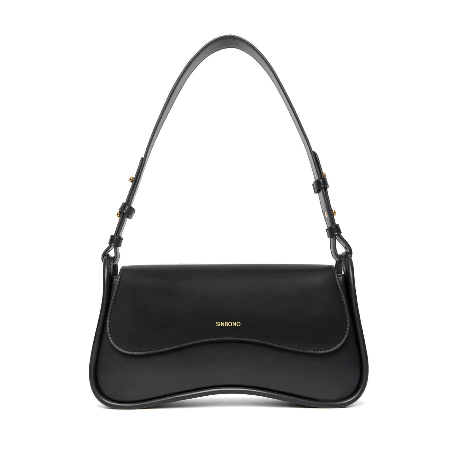 Zoe Shoulder Bag - Black | SINBONO INC.