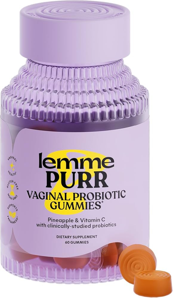 Lemme Purr Vaginal Probiotic Gummies for Women, 30-Day Supply | Amazon (US)
