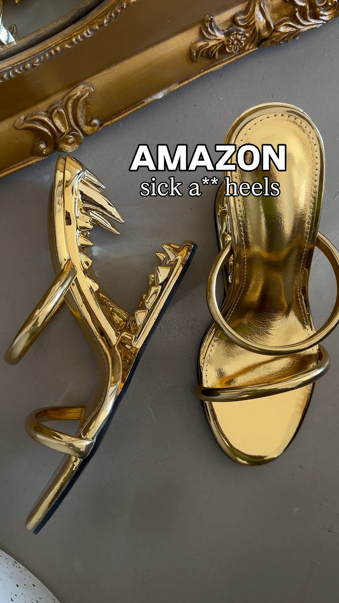 These heels are so sick and they come in other colors. They are giving luxe vibes, but Amazon price! True to size for me but if you have wide feet these may not work for you.

#LTKootd #LTKPetite #LTKSeasonal