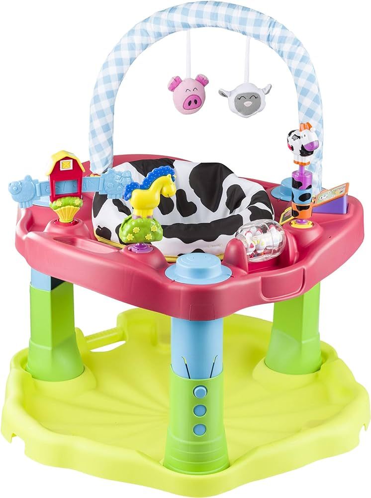 Evenflo Exersaucer Moovin & Groovin Activity Center, 25x30x30 Inch (Pack of 1) | Amazon (US)