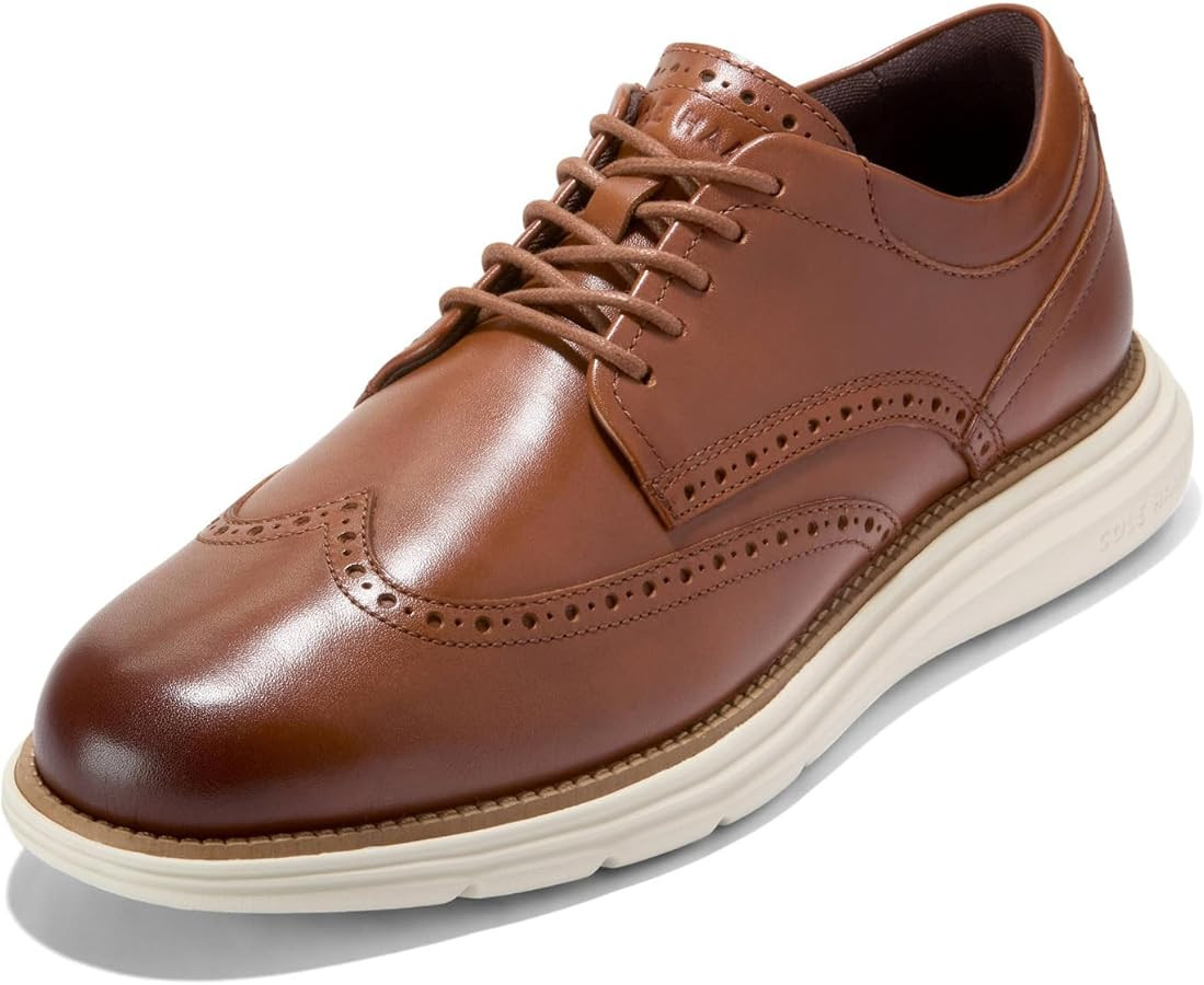 Cole Haan Mens Grand+ Ultra Wing Tip Oxfords | Amazon (US)