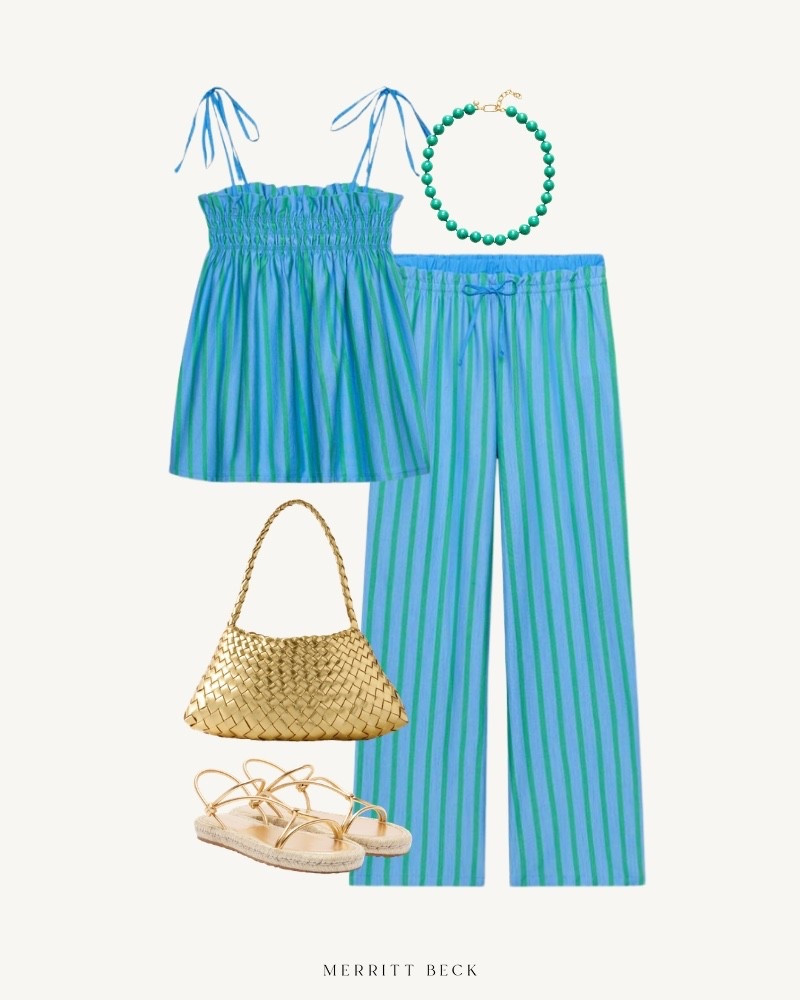 A cute, casual and comfortable look for summer 💙💚

#LTKootd