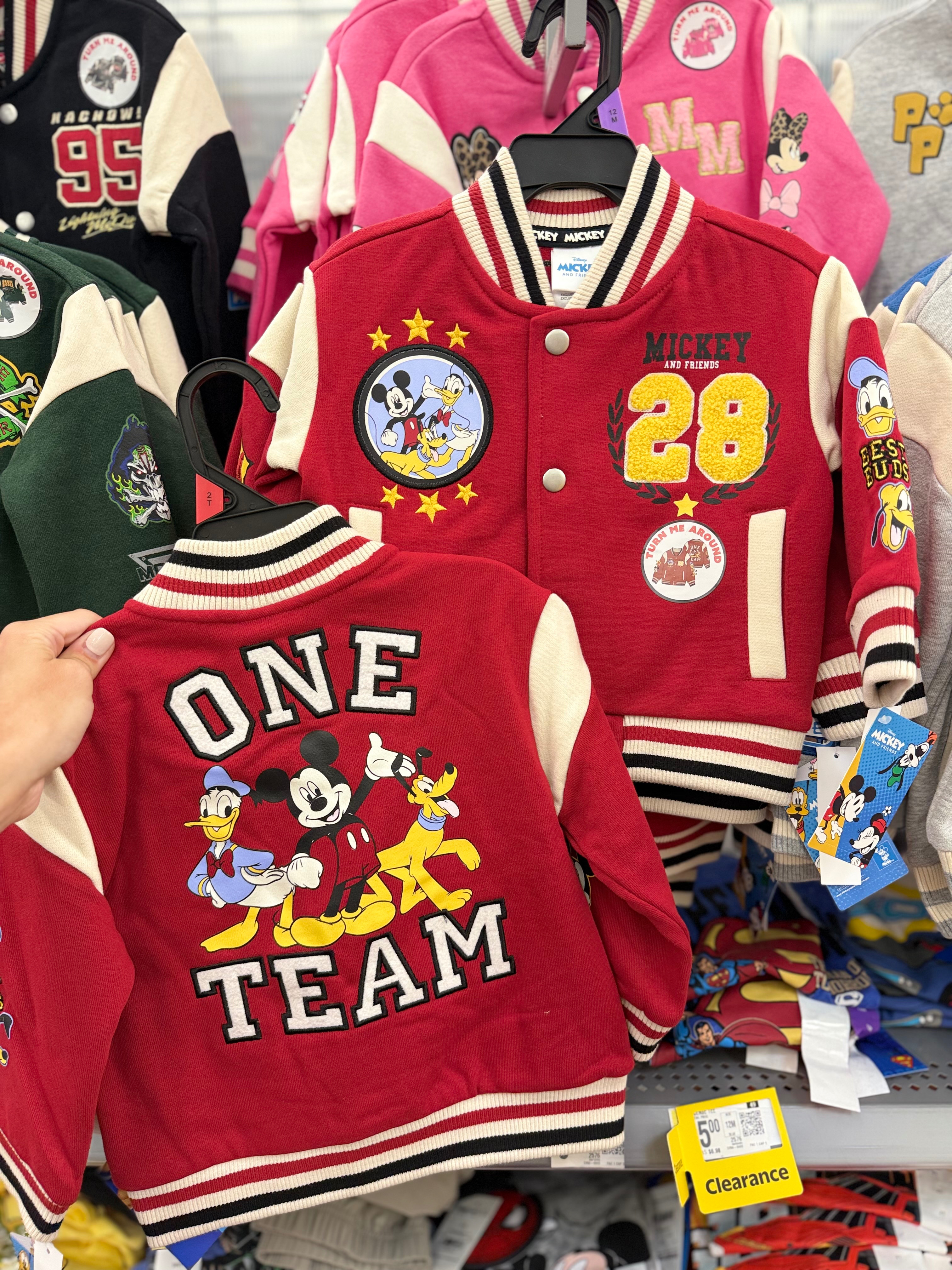 The cutest character varsity jackets just hit Walmart! 😍 From Mickey and Minnie to Spider-Man, PAW Patrol, Cars and Grave Digger 👏
-
#WalmartFinds #WalmartKids #KidsFashion #CharacterClothing #BoyMomFinds #GirlMomFinds #ToddlerStyle #KidsStyle #AffordableKidsFashion #MickeyMouse #MinnieMouse #SpiderMan #PawPatrol #DisneyCars #MonsterJam 

 #LTKmomlife #LTKBaby #LTKKids