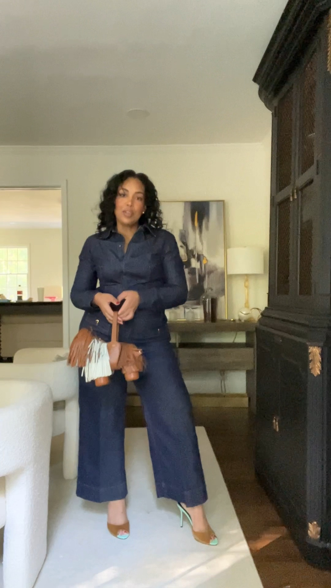 GRWM for the Triangle Parade of Homes! Stick around for some tours 🙌🏾 I just love this time of year! 

#LTKShoeCrush #LTKSeasonal #LTKItBag