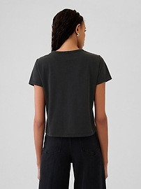 Organic Cotton Vintage Shrunken T-Shirt | Gap (US)