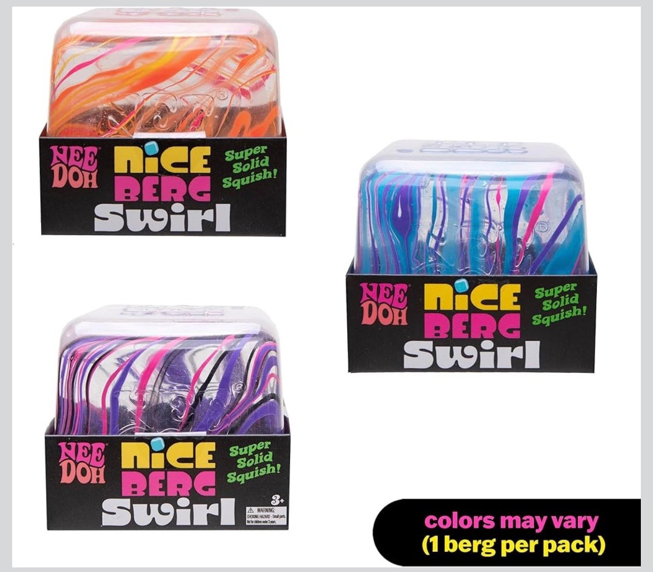 Arrives after Easter. NeeDoh Schylling NeeDoh Swirl Nice Berg - Jumbo Squishy Squeezy Fun - Colors May Vary


Amazon. Toys. Trending. Squish  

#LTKKids