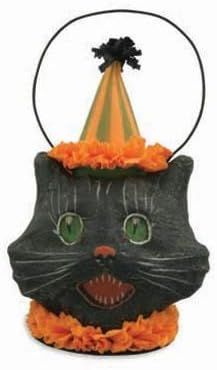 Amazon.com: Bethany Lowe Sassy Cat Mini Bucket : Home & Kitchen | Amazon (US)