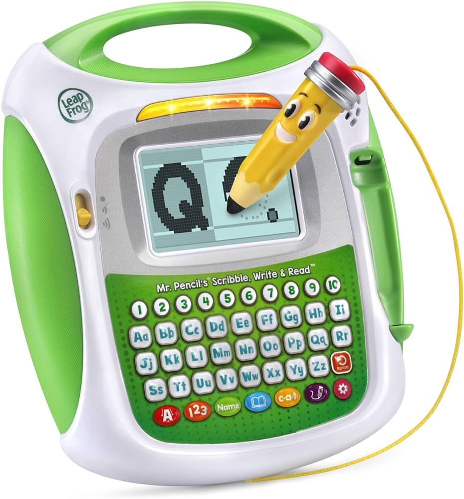 LeapFrog Mr Pencil's Scribble, Write and Read, Green, Medium | Amazon (US)