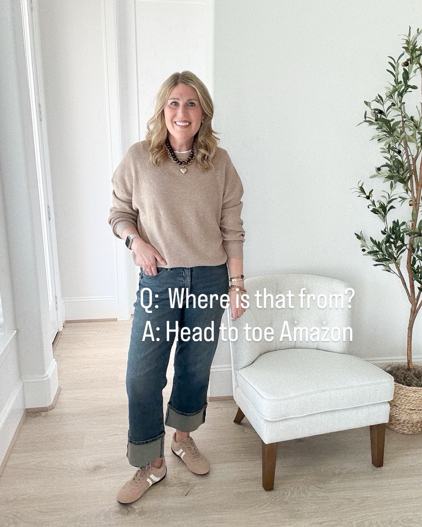 Amazon sales. ❤️
You don’t need a designer label to look polished — you need intentional style.

The truth is, it’s not about how much you spend. It’s about how you wear it — the fit, the finish, the confidence.

Every one of these looks costs less than you’d think… but they feel like a million bucks. ✨

➡️ Swipe through for timeless outfits that prove affordable can still look elevated. 
#ModernClassicStyle #StyleOver50 #AffordableLuxury #TimelessStyle #Over50Fashion #EffortlessChic #ModernElegance #LTKShoeCrush #LTKItBag#LTKootd #LTKHoliday 

#LTKSaleAlert #LTKWorkwear #LTKMidsize #LTKPetite #LTKFindsUnder50 #LTKFindsUnder100 #LTKBeauty #LTKOver40 #LTKSeasonal #LTKGiftGuide