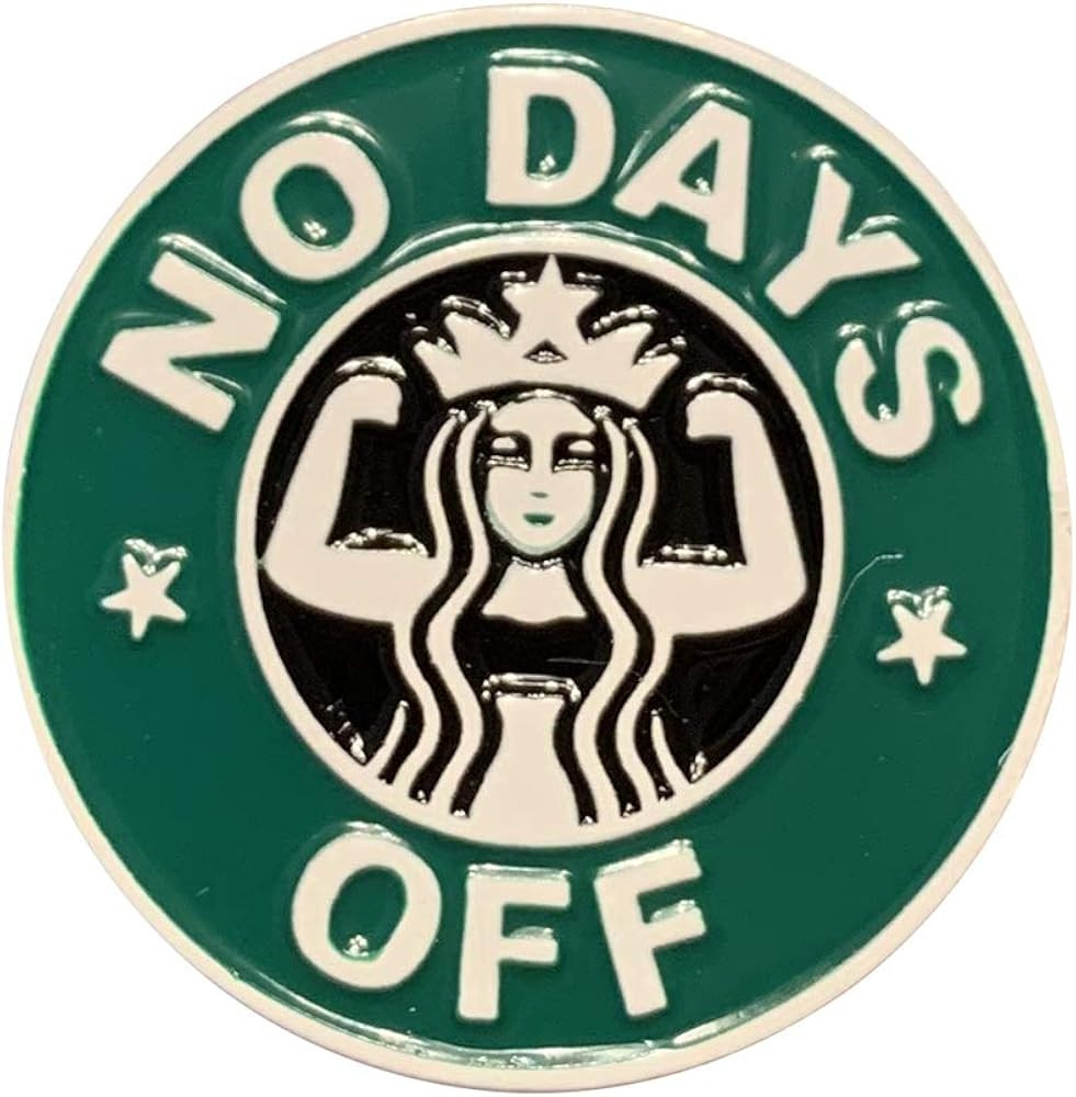 KliSa Green Starbuff Enamel Pin for Coffee Lovers - Cute Pin for Backpacks and Hats | Amazon (US)