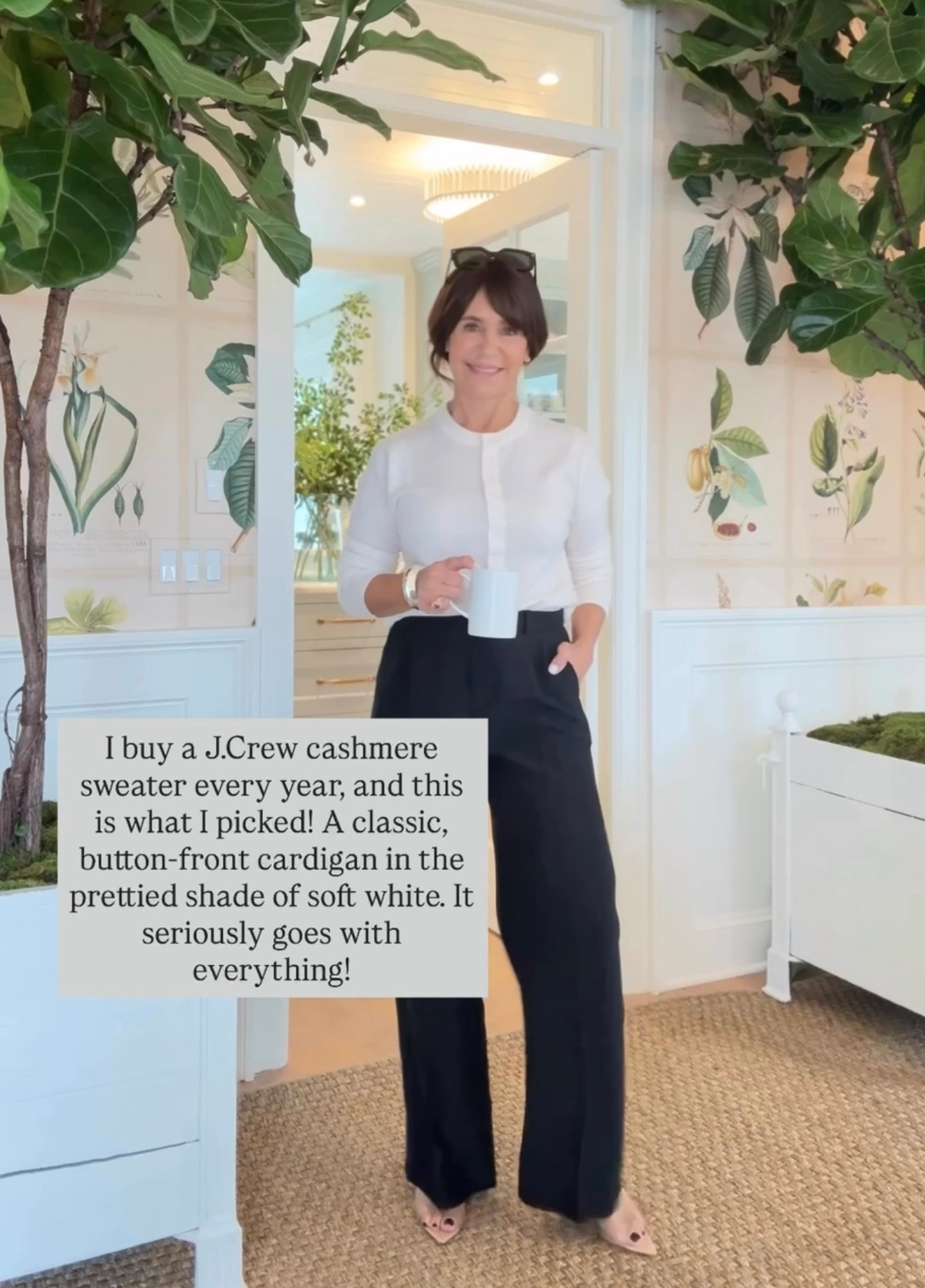 Nothing beats a J.Crew cashmere sweater. I get so much wear out of them! @Jcrew #ad #injcrew 

 

#LTKOver40 #LTKSaleAlert #LTKStyleTip