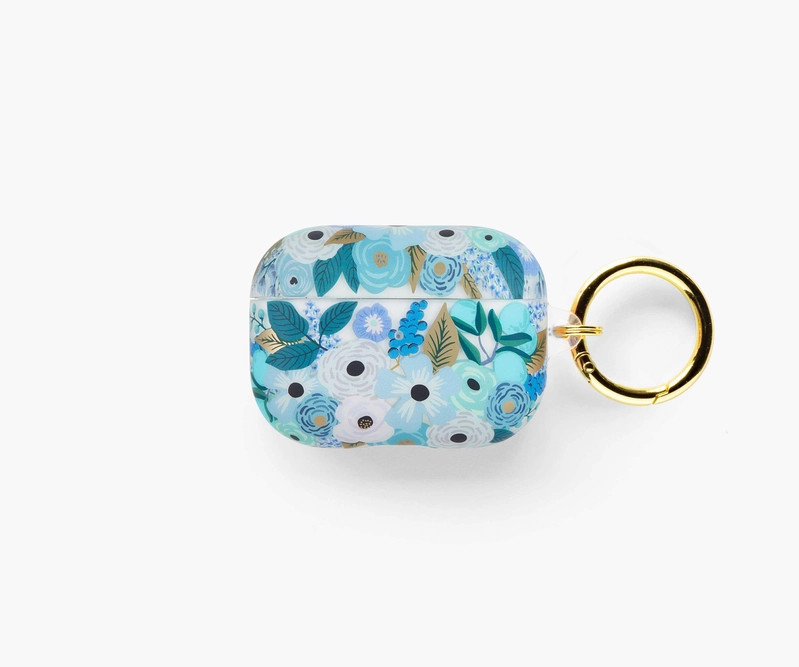 Clear Garden Party Blue AirPods Pro Case | Rifle Paper Co.