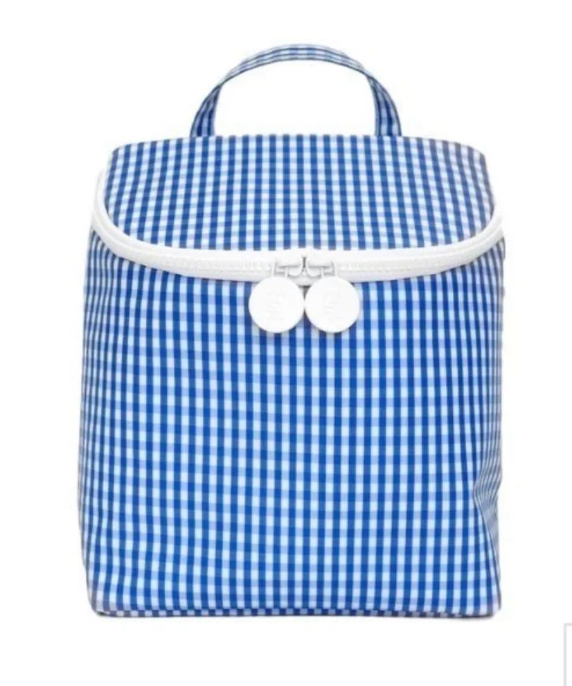 TAKE AWAY INSULATED BAG - Royal Gingham | Lovely Little Things Boutique
