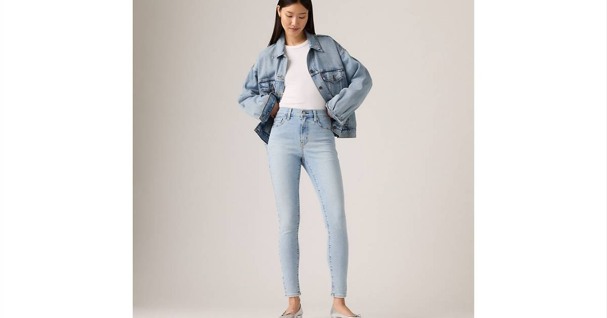 720 High Rise Super Skinny Women's Jeans - Light Wash | Levi's® US | Levi's US